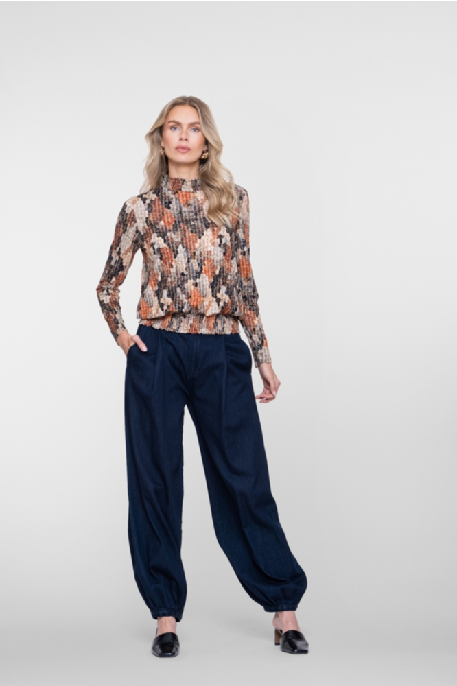 Geisha blauwe dames jeans | Model