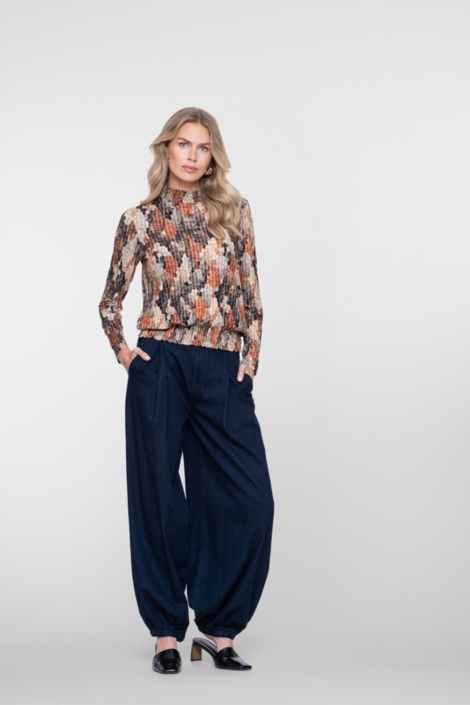 Geisha blauwe dames jeans | Model