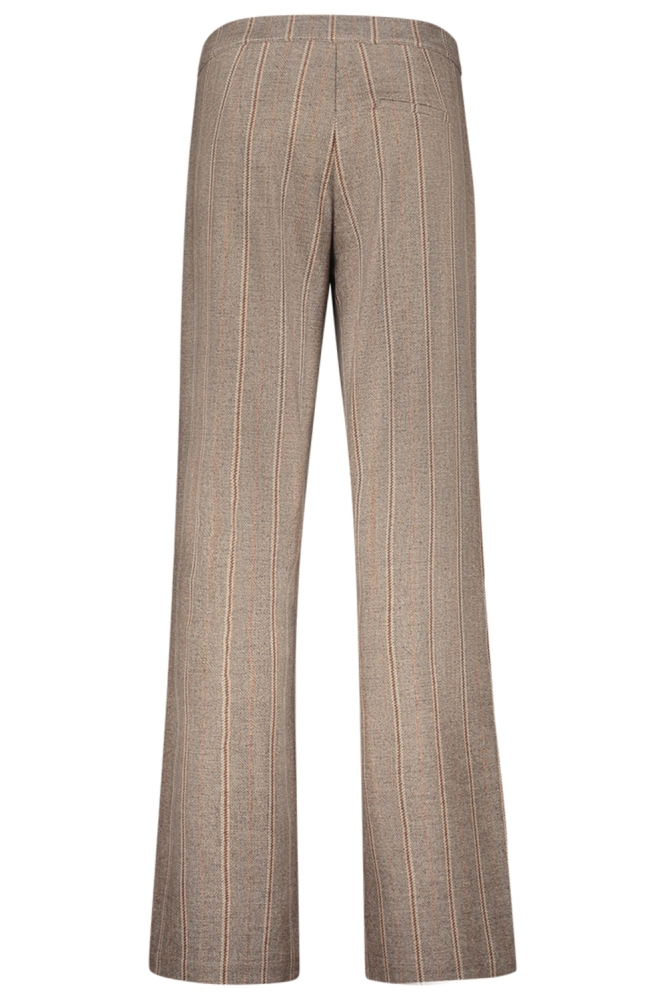 Geisha bruine dames broek | Achteraanzicht