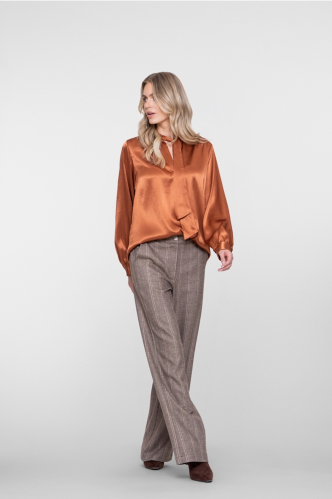 Geisha bruine dames broek | Model