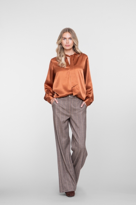 Geisha bruine dames broek | Model