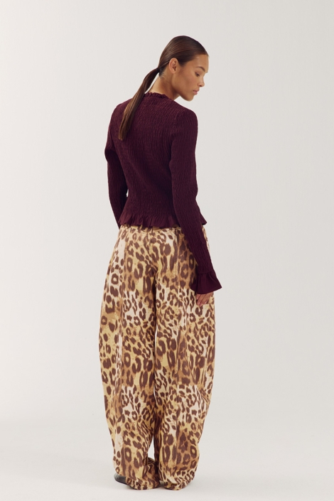Harper & Yve camel dames jeans | Model