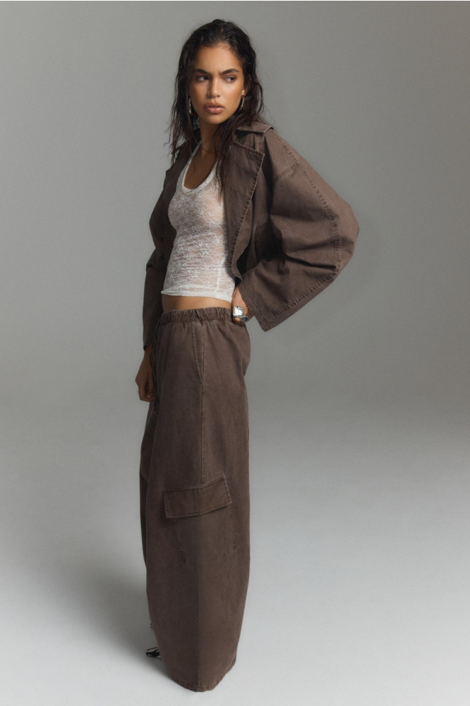 Refined Department bruine dames broek | Model