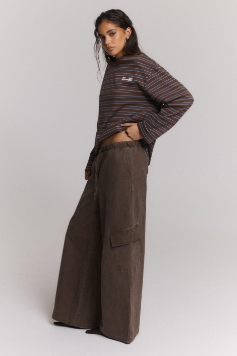 Refined Department bruine dames broek | Model