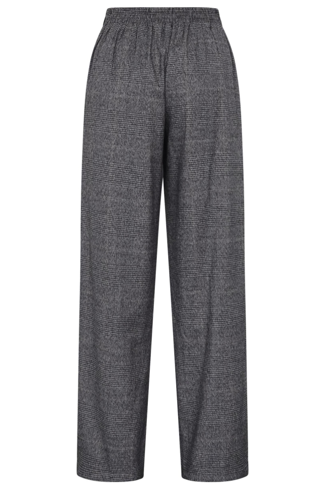 SisterS point grijze dames broek | Achteraanzicht