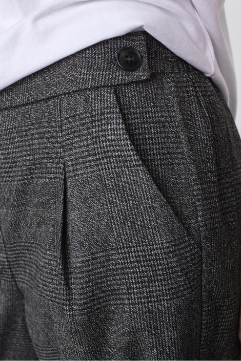 SisterS point grijze dames broek | Close up