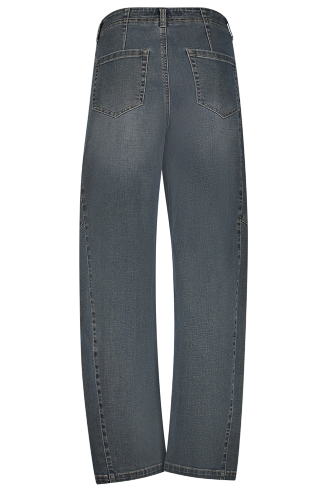 Geisha blauwe dames jeans | Achteraanzicht