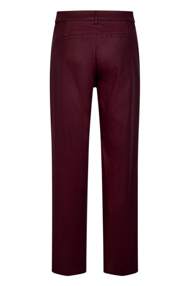 Freequent bordeaux dames broek | Achteraanzicht