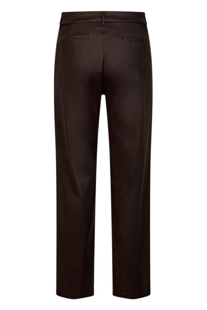 Freequent bruine dames broek | Achteraanzicht