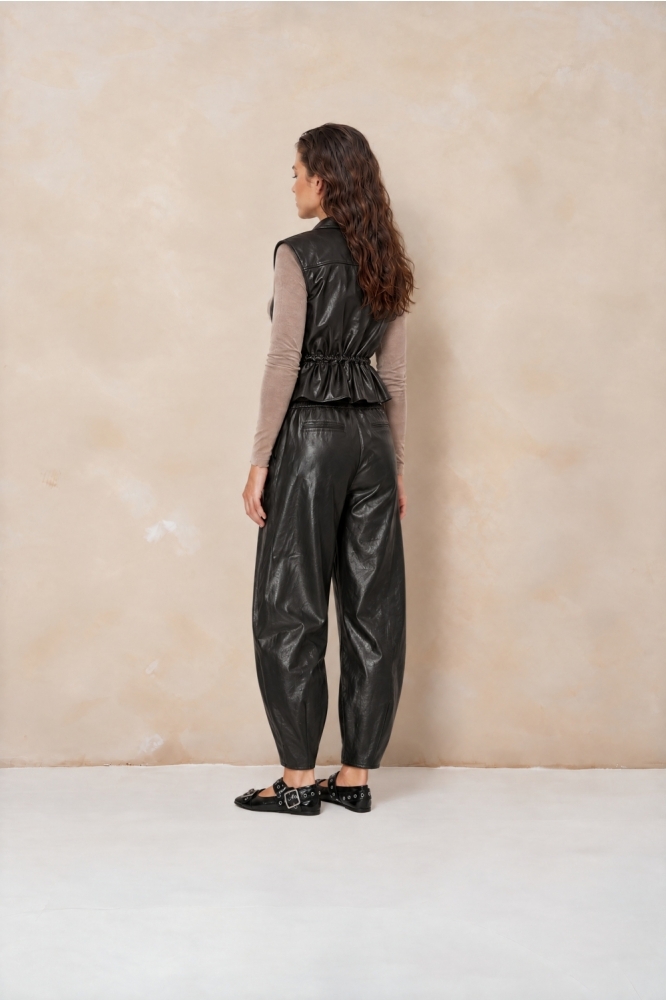 Lofty Manner zwarte dames broek | Model