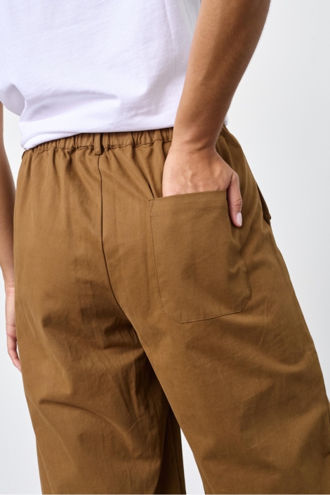 SisterS point camel dames broek | Close up