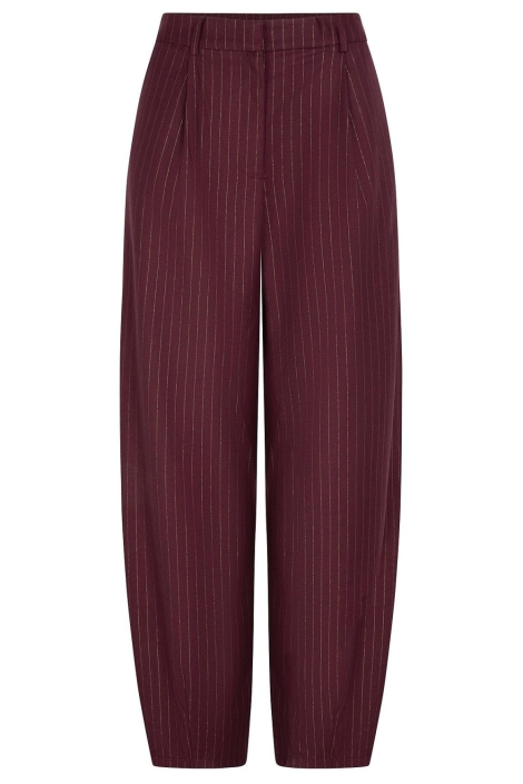 Ydence bordeaux dames broek | Vooraanzicht