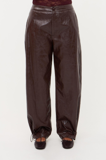 Ydence Broek PANTS ANNEMONE CW2615 030 RED BROWN