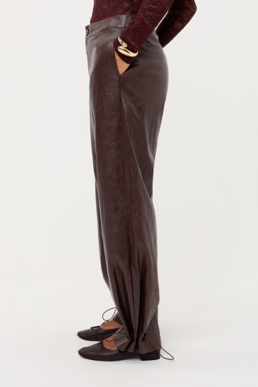 Ydence Broek PANTS ANNEMONE TALL CW2626 030 RED BROWN