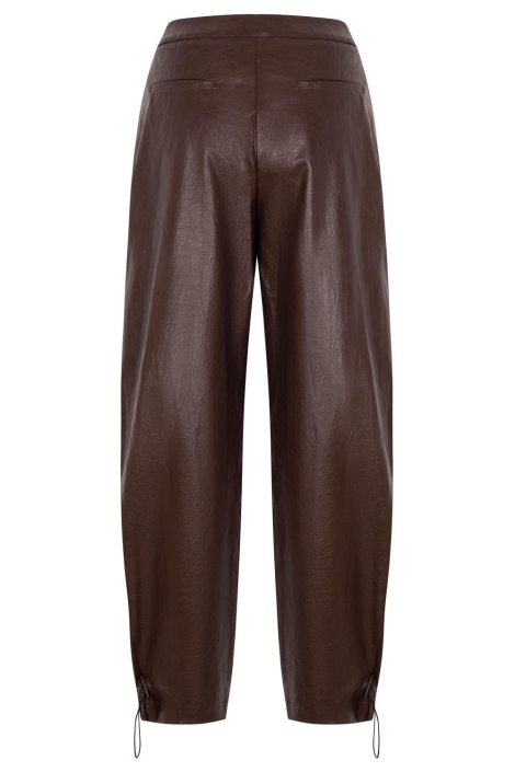 Ydence bruine dames broek | Achteraanzicht