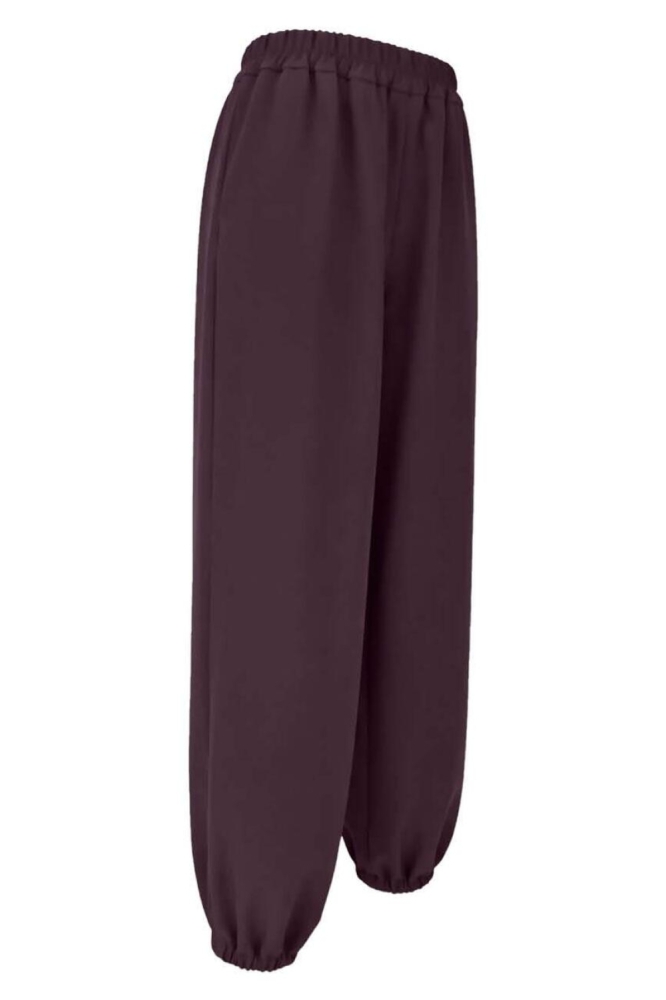 FOS Amsterdam bordeaux dames broek | Vooraanzicht