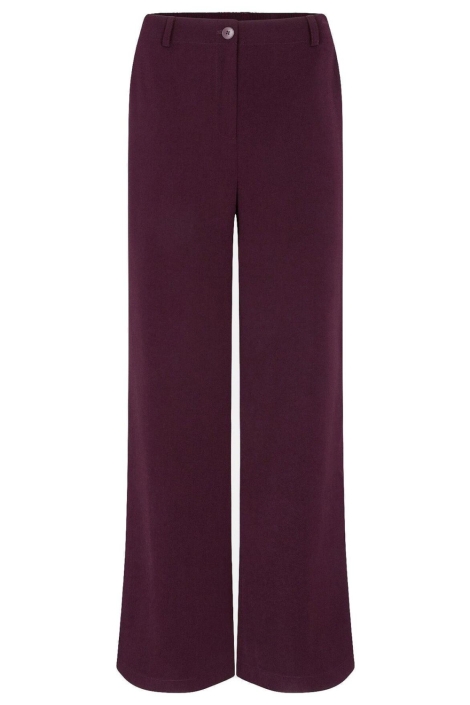 Ydence bordeaux dames broek | Vooraanzicht