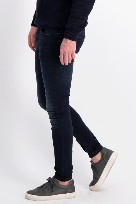 Cars blauwe heren jeans | Model zijaanzicht