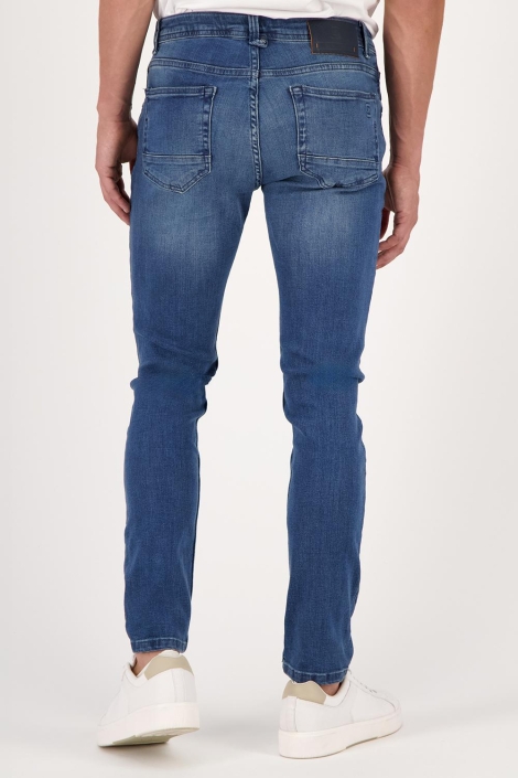 Gabbiano blauwe heren jeans | Model achteraanzicht