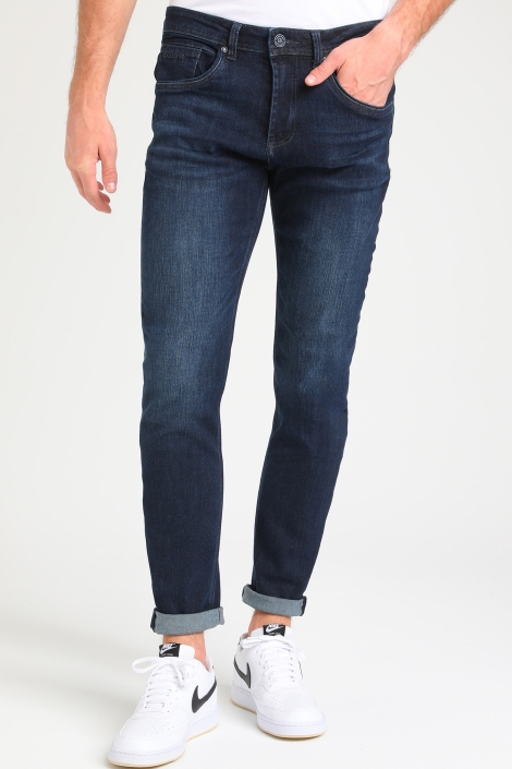 Gabbiano blauwe heren jeans | Model vooraanzicht