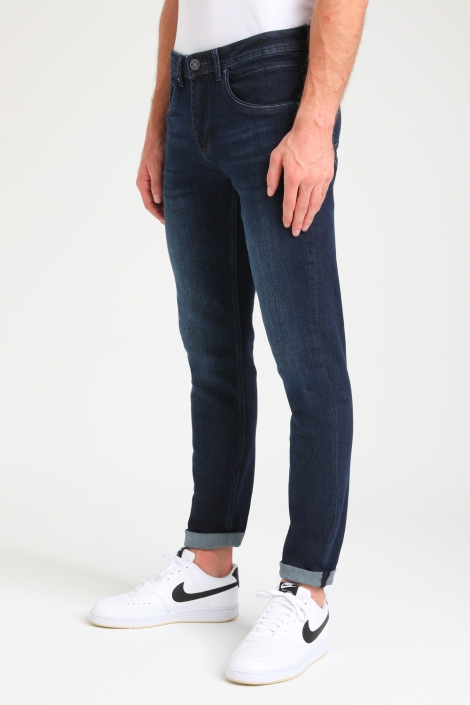Gabbiano blauwe heren jeans | Model zijaanzicht