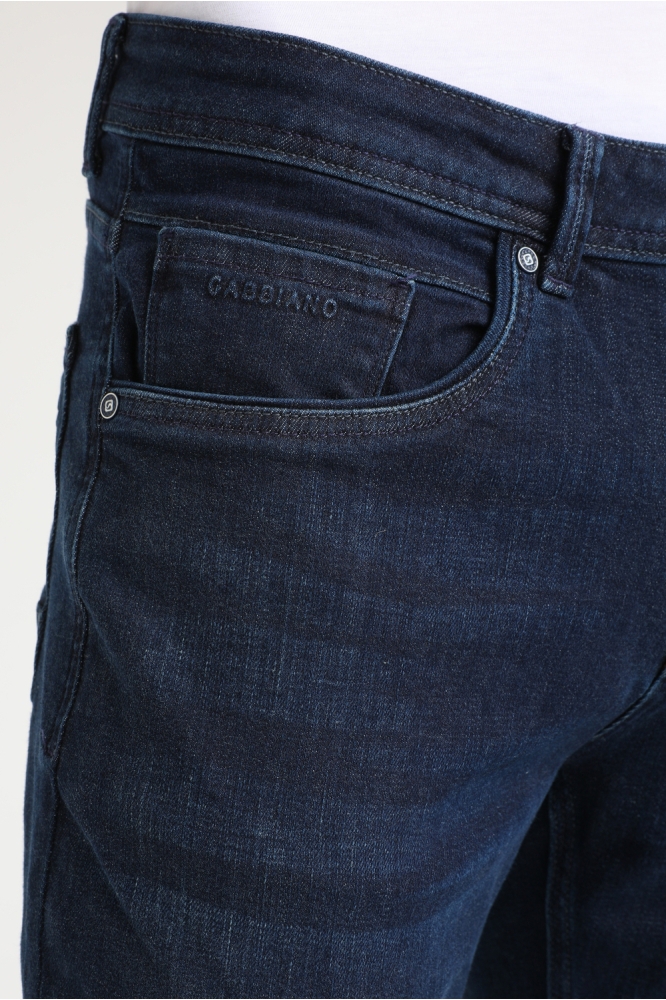 Gabbiano blauwe heren jeans | Close up
