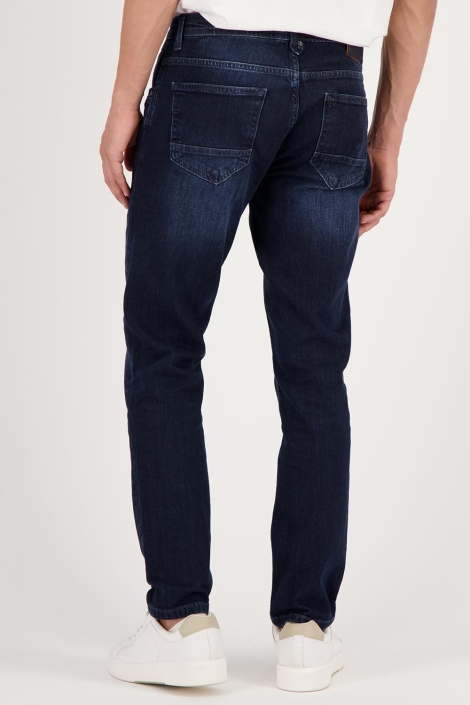 Gabbiano blauwe heren jeans | Model achteraanzicht