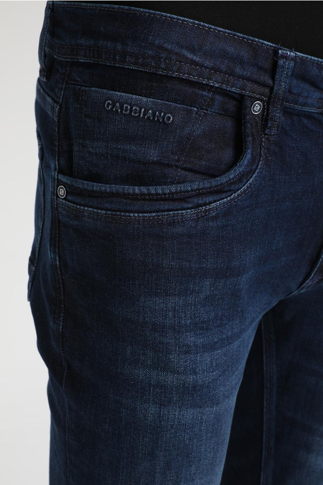 Gabbiano blauwe heren jeans | Close up