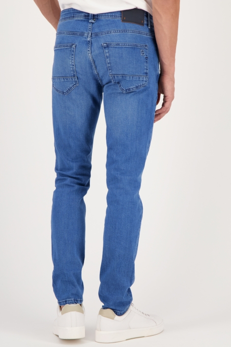 Gabbiano blauwe heren jeans | Model achteraanzicht