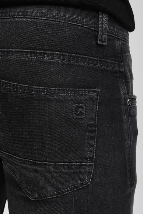 Gabbiano zwarte heren jeans | Close up