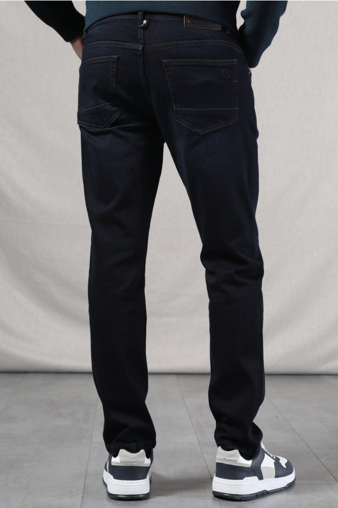 Gabbiano blauwe heren jeans | Model achteraanzicht