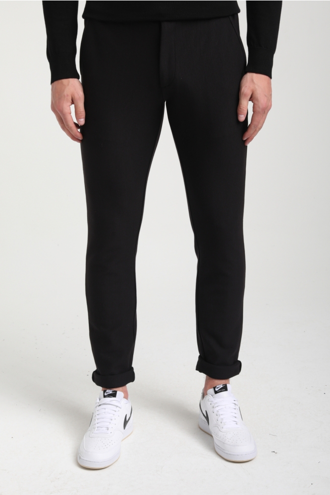 Gabbiano zwarte heren broek | Model vooraanzicht