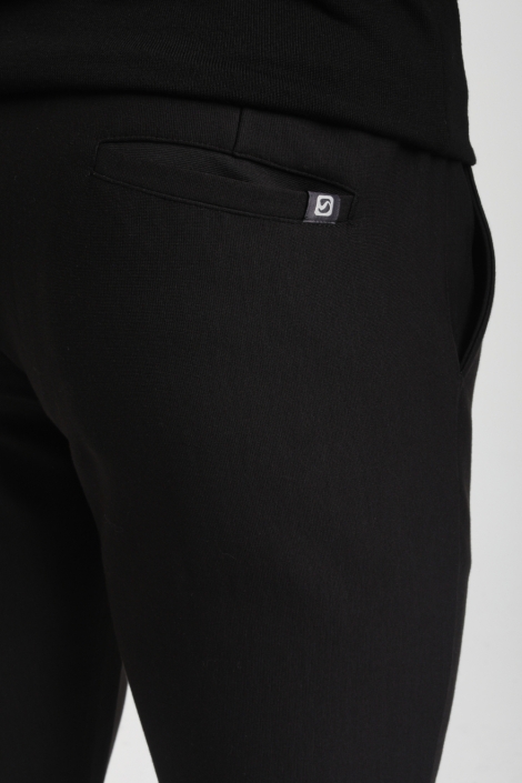 Gabbiano zwarte heren broek | Close up