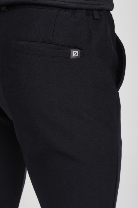 Gabbiano blauwe heren broek | Close up