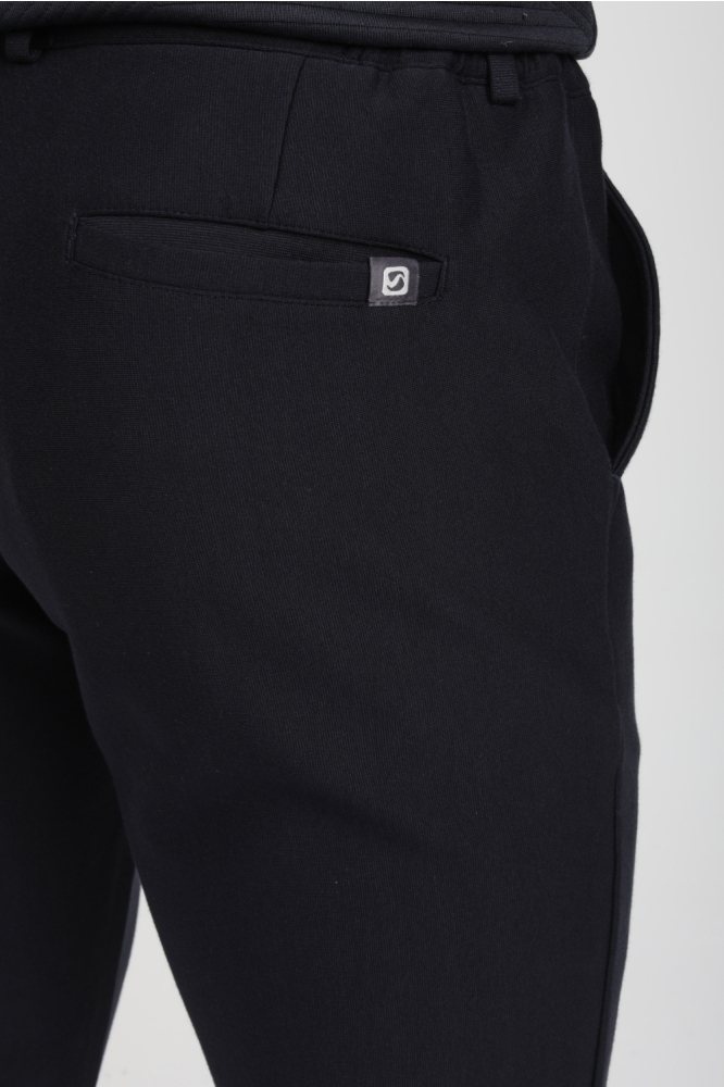 Gabbiano blauwe heren broek | Close up