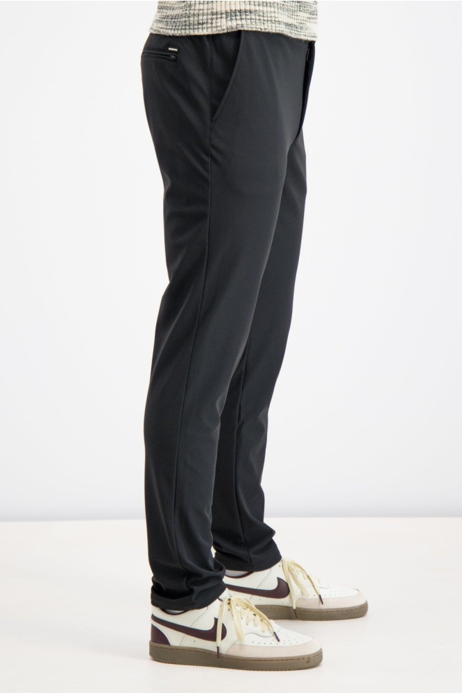 Gabbiano blauwe heren broek | Model zijaanzicht