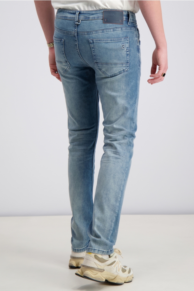 Gabbiano blauwe heren jeans | Model achteraanzicht