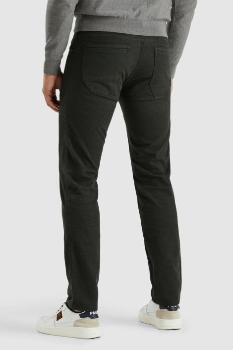 PME legend blauwe heren broek | Model achteraanzicht