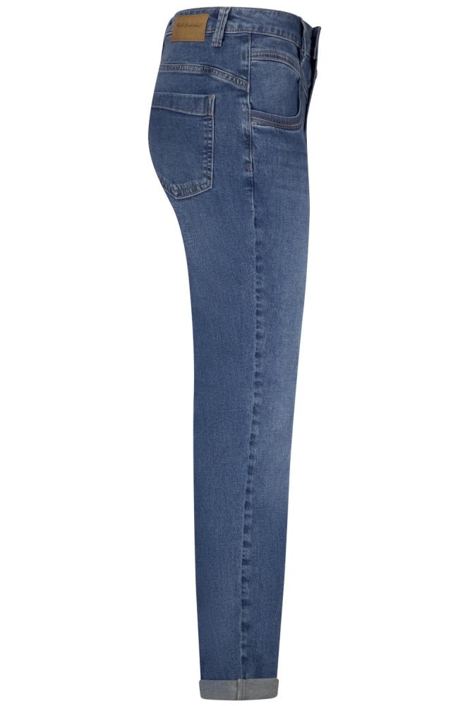Red Button blauwe dames jeans | Zijaanzicht