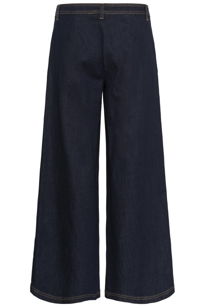 Culture blauwe dames jeans | Achteraanzicht