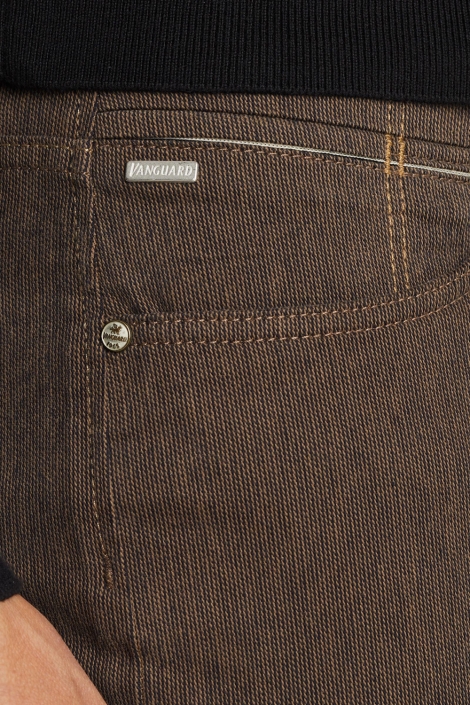Vanguard bruine heren broek | Kleurstaal