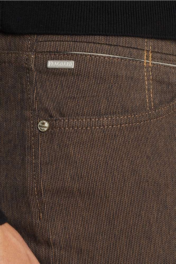 Vanguard bruine heren broek | Kleurstaal