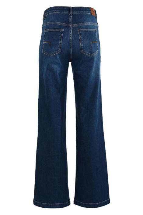 Dnm pure blauwe dames jeans | Achteraanzicht