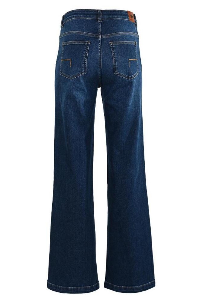 Dnm pure blauwe dames jeans | Achteraanzicht