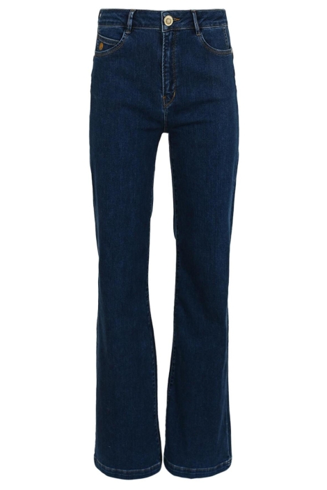 Dnm pure blauwe dames jeans | Vooraanzicht