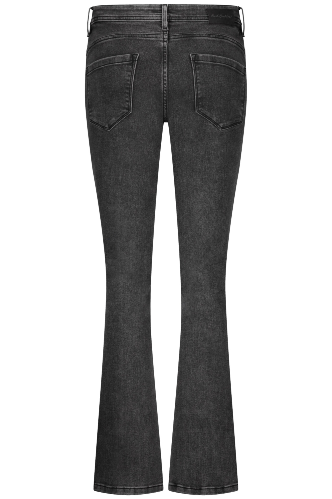 Red Button zwarte dames jeans | Achteraanzicht