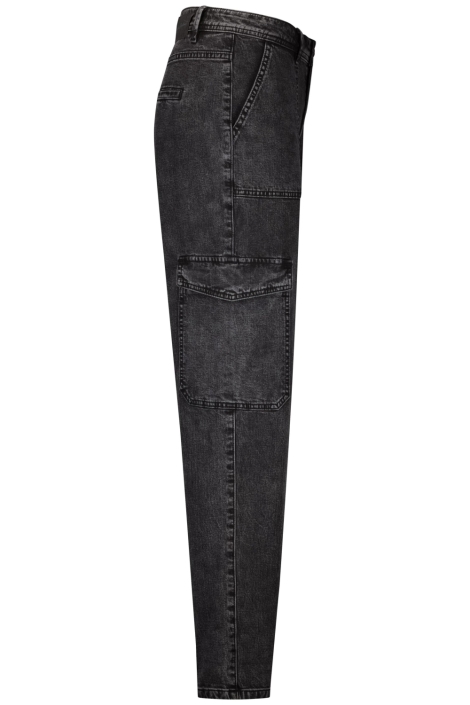 Red Button zwarte dames jeans | Zijaanzicht