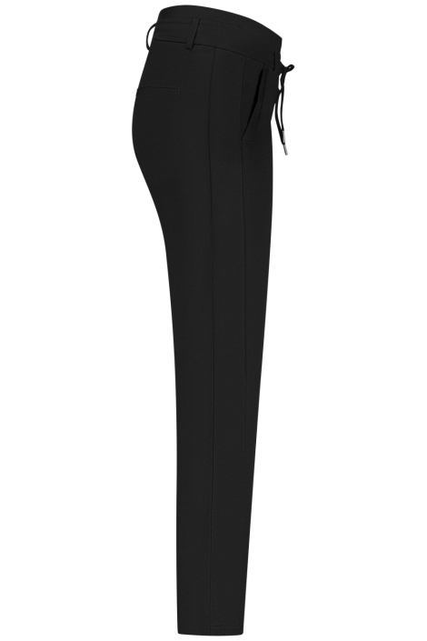 Red Button zwarte dames broek | Zijaanzicht