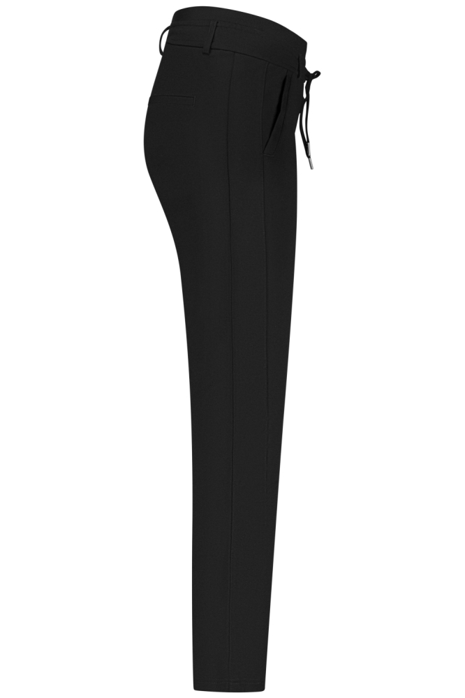 Red Button zwarte dames broek | Zijaanzicht