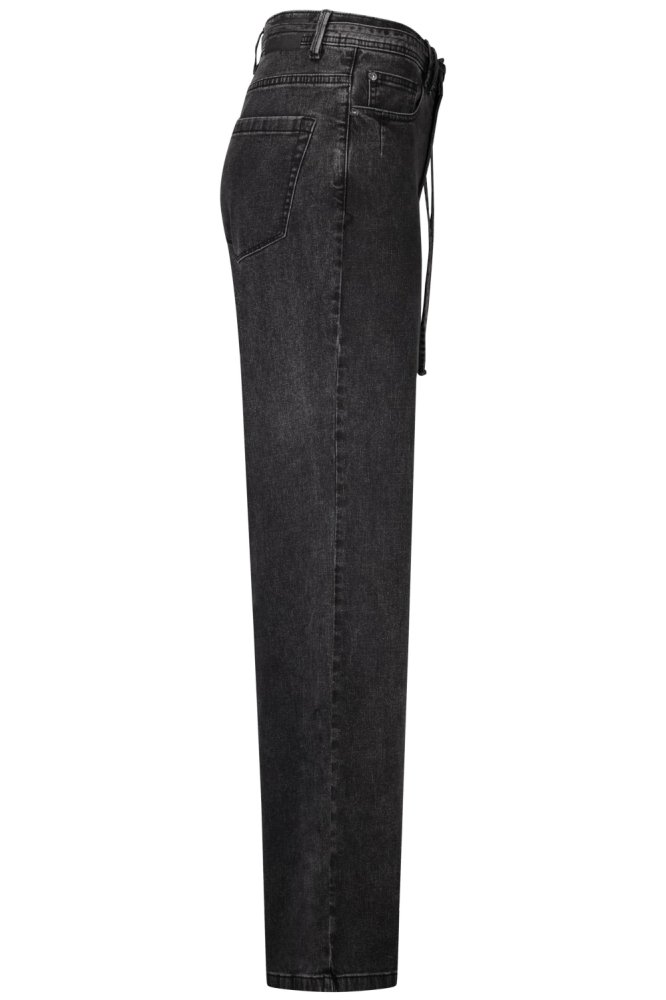 Red Button zwarte dames jeans | Zijaanzicht